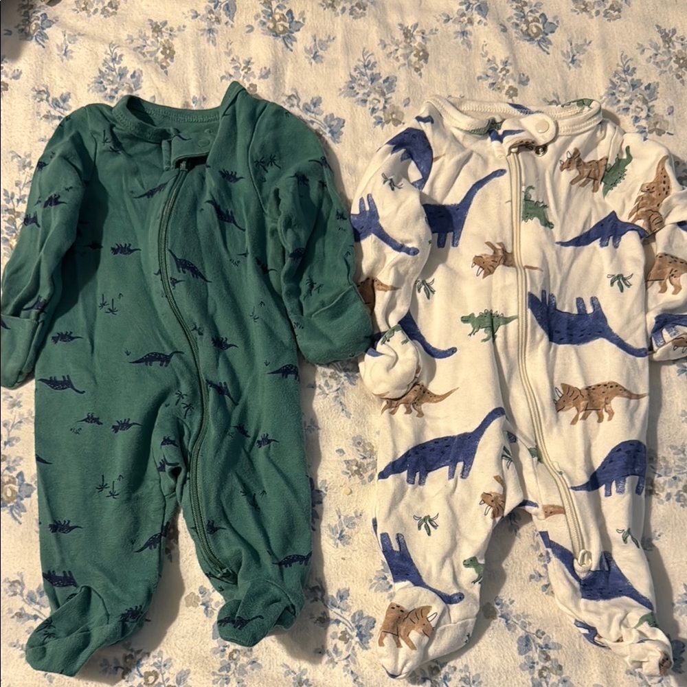 Carter's Dinosaur Footies Set